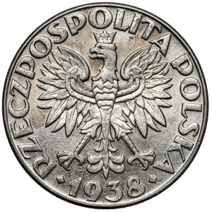 50 grošů 1938 - poniklováno