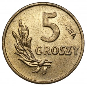 Próba MOSIĄDZ 5 groszy 1949