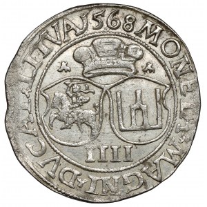 Sigismund II Augustus, Fourfold Vilnius 1568 - stylized