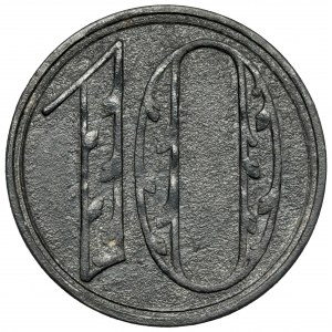 Danzig, 10 fenig 1920 - LARGE numeral