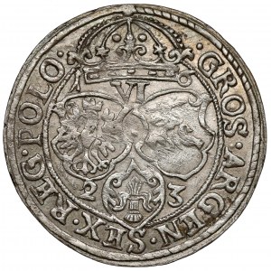 Zygmunt III Waza, Szóstak Kraków 1623 - data rozstrzelona