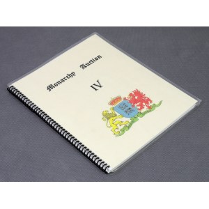 Katalog aukcyjny Monarchy IV