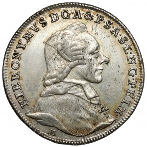 Austria, Hieronymus von Colloredo, Żeton 1782 - 1200-lecie Salzburga