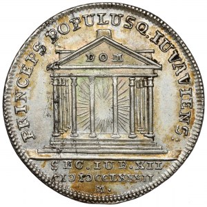 Austria, Hieronymus von Colloredo, Token 1782 - 1200th anniversary of Salzburg