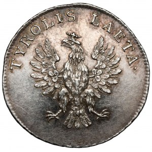 Rakousko, Leopold II, žeton 1790 (ø20mm) - hold v Tyrolsku