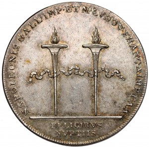 Austria, Franciszek II, Żeton 1810 - ślub Napoleona I z Marią Ludwiką