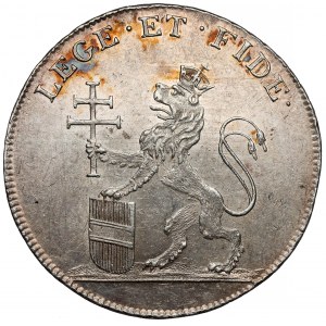Rakúsko, František II., korunovačný žetón 1792 (ø24 mm) - pre českého kráľa
