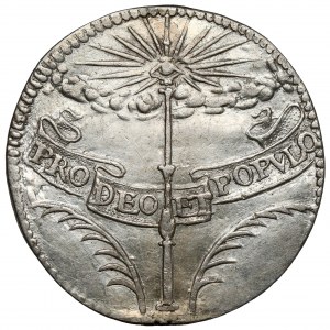 Austria, Ferdynand IV, Żeton koronacyjny 1653 (ø24mm) - na Świętego Cesarza Rzymskiego