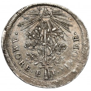 Austria, Józef II, Żeton koronacyjny 1690 (ø20mm) - na Świętego Cesarza Rzymskiego