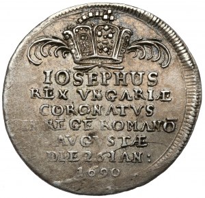 Austria, Józef II, Żeton koronacyjny 1690 (ø20mm) - na Świętego Cesarza Rzymskiego