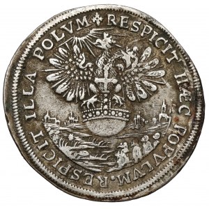 Rakúsko, Ferdinand IV., korunovačný žetón 1653 (ø28 mm) - Korunovácia v Regensburgu