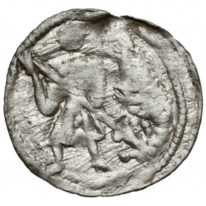 Bolesław III. von Wrymouth, Denarius - Kampf mit dem Drachen