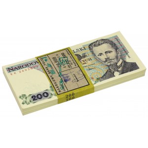 Bankovní zásilka 200 PLN 1988 - EK