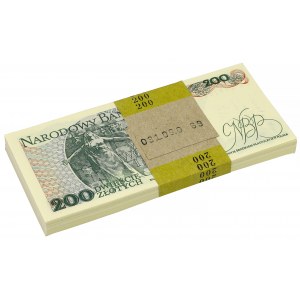 Bankovní zásilka 200 PLN 1988 - EK