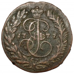 Russia, Catherine II, 2 kopecks 1777