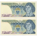 NIEPEŁNA Paczka bankowa 1.000 złotych 1982 - FC (98szt)