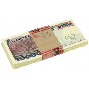 INFINITE bank parcel 10,000 zloty 1988 - DR (82pcs)