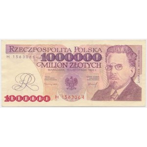 Falsyfikat z epoki 1 mln złotych 1993