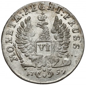 Rusko, Alžběta, šestipence pro Prusko 1759, Königsberg