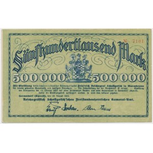 Sobieszow (Hermsdorf), 500,000 mk 1923