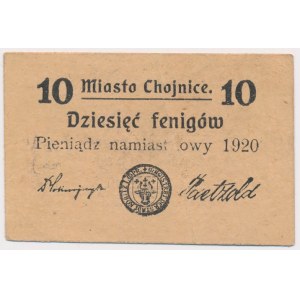 Chojnice, 10 fenigów 1920