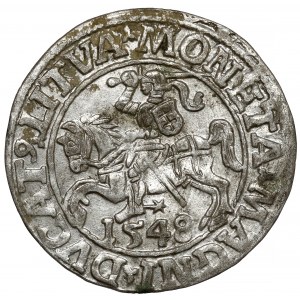 Sigismund II Augustus, Vilnius 1548 - Roman half-penny