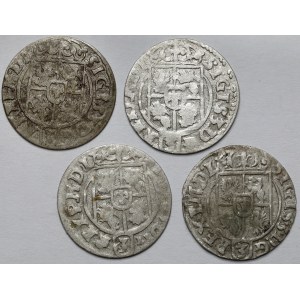 Sigismund III Vasa, Half-tracks Bydgoszcz 1623-1624 - set (4pcs)