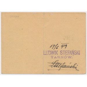 Tarnów, Ludwik Stefański, 1 korona - skasowany