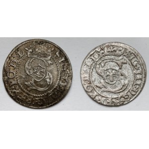 Žigmund III Vasa, Riga 1590 a 1600 šilingov - sada (2ks)