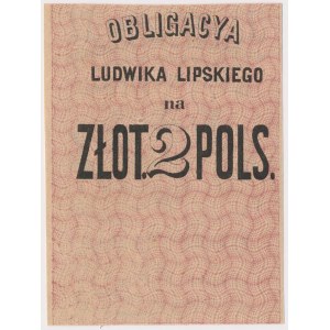 Piskorów, Ludwik Lipski, 2 złote 1863