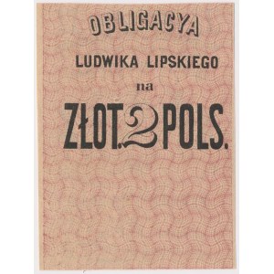 Piskorów, Ludwik Lipski, 2 zlaté 1863