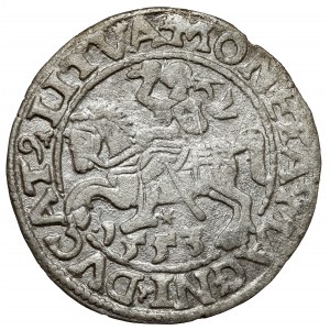 Sigismund II Augustus, halber Pfennig Vilnius 1553 - seltener