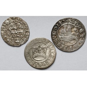 Jan Obracht - Sigismund I the Old, Half-penny - set (3pcs)