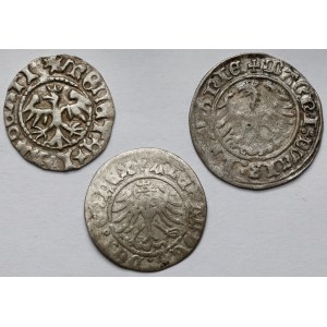 Jan Obracht - Sigismund I the Old, Half-penny - set (3pcs)