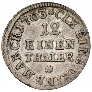 Frederick Christian, 1/12 tolaru 1763 IFóF, Lipsko