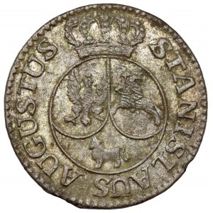 Poniatowski, 6 pennies 1794 - first type