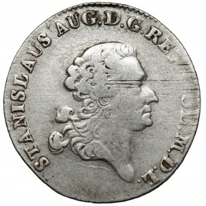 Poniatowski, Złotówka 1766 FS - duże orły