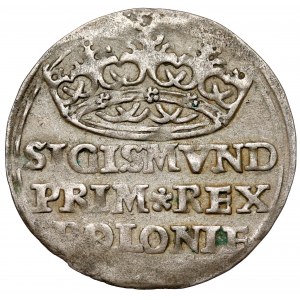 Sigismund I the Old, Cracow 1528 penny - a pearl in the tail