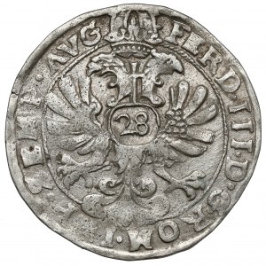Jever, Anton Günther, 28 stüber (Gulden) bez data (1637-1649)