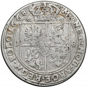 John II Casimir, Ort Krakow 1668 - Slepowron