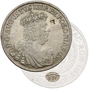August III Sas, dvojzlotý 1753 - 8 gr (písaný) - veľmi vzácny