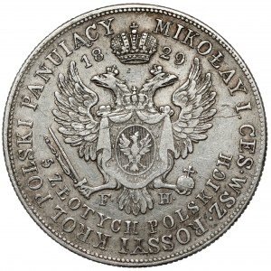 5 poľských zlotých 1829 FH