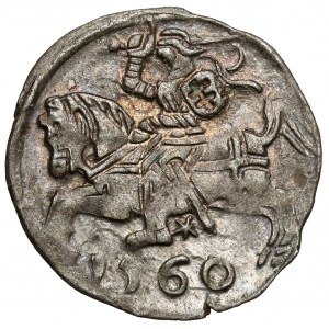 Sigismund II Augustus, Vilnius denarius 1560 - rare