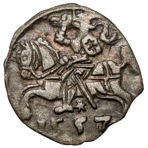 Sigismund II Augustus, Vilnius Denarius 1557