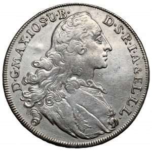 Bavaria, Maximilian III Joseph, Thaler 1768