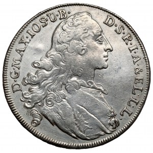 Bavorsko, Maximilián III Jozef, Thaler 1768
