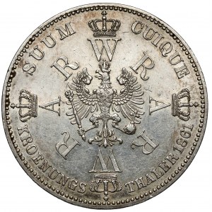 Prusko, Viliam I., Thaler 1861