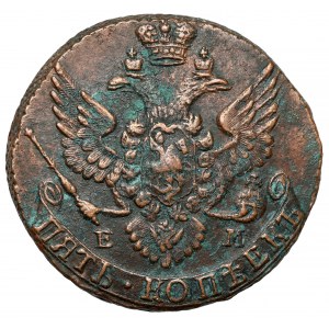 Russland, Katharina II., 5 Kopeken 1789