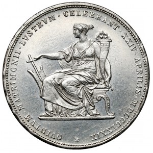 Rakousko, František Josef I., 2 guldenů 1879 - Stříbrné jubileum