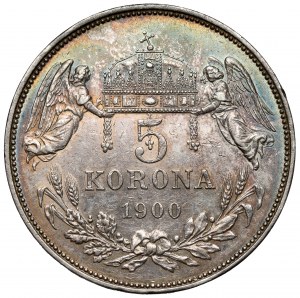 Węgry, Franciszek Józef I, 5 koron 1900